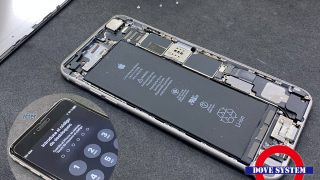iPhone 6 Plus：バッテリー交換